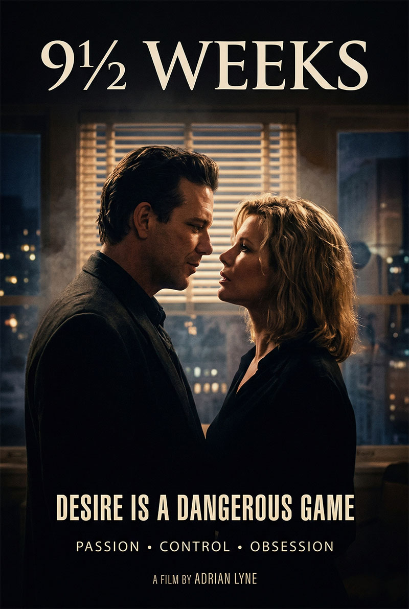 Watch 9½ Weeks 1986 Adrian Lyne erotic drama full movie