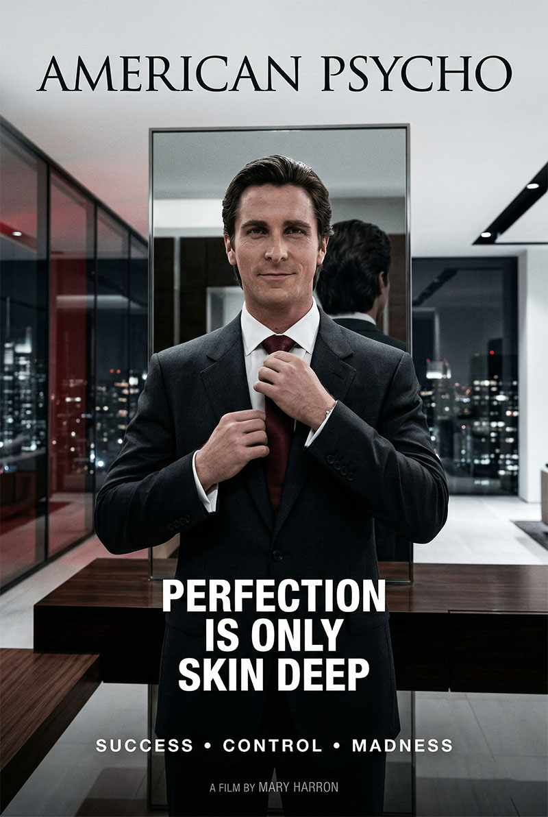 Watch American Psycho 2000 Christian Bale psychological thriller full movie