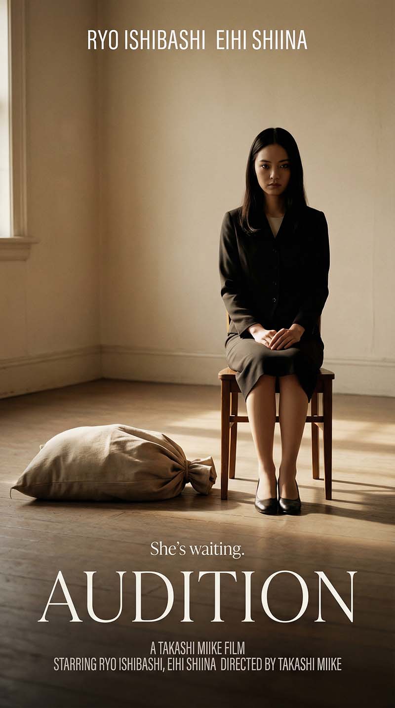 Audition / Odishon 1999 Takashi Miike Japanese horror psychological thriller Asami