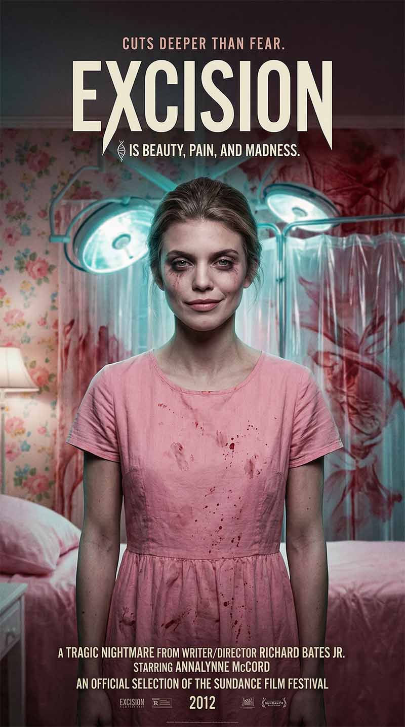 Watch Excision 2012 body horror psychological film online