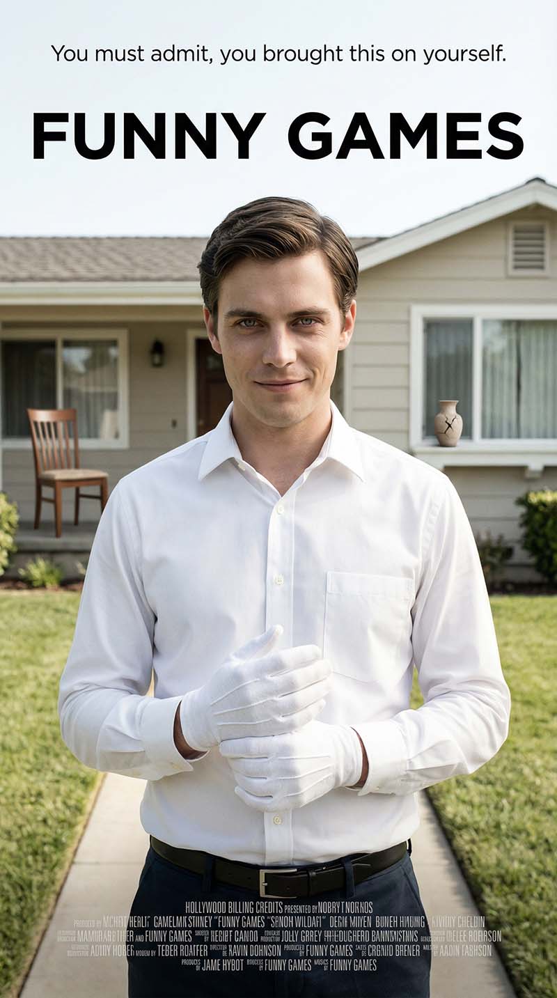 Funny Games 1997 Michael Haneke Austrian psychological thriller