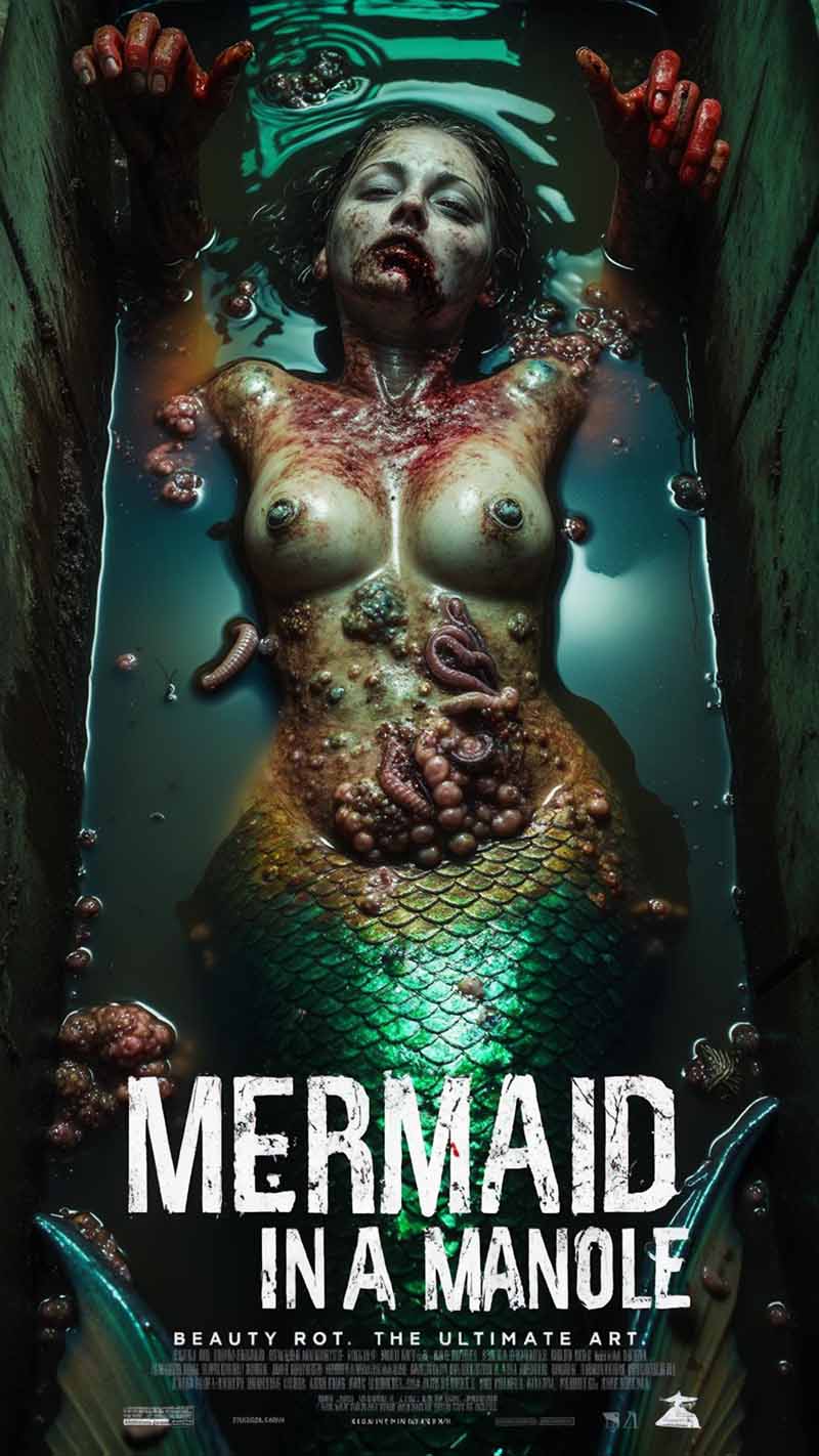 Guinea Pig: Mermaid in a Manhole 1988 Hideshi Hino Japanese Body Horror Cult Film Gore