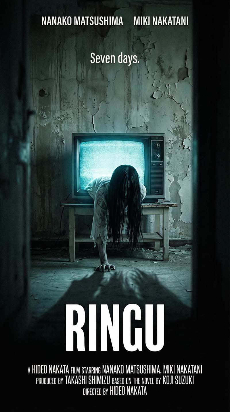 Ringu 1998 Hideo Nakata Japanese supernatural horror Sadako