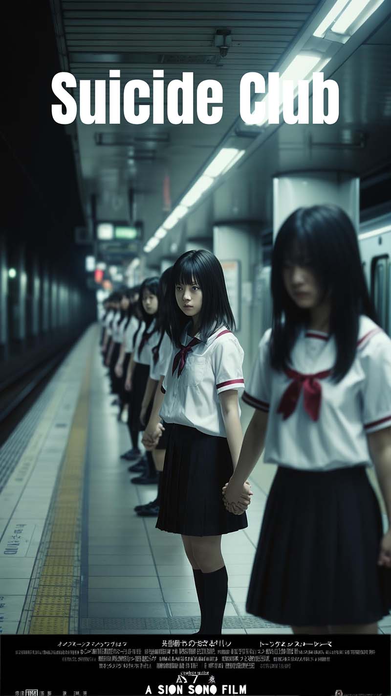 Suicide Club / Jisatsu Sakkuru 2001 Sion Sono Japanese cult horror thriller